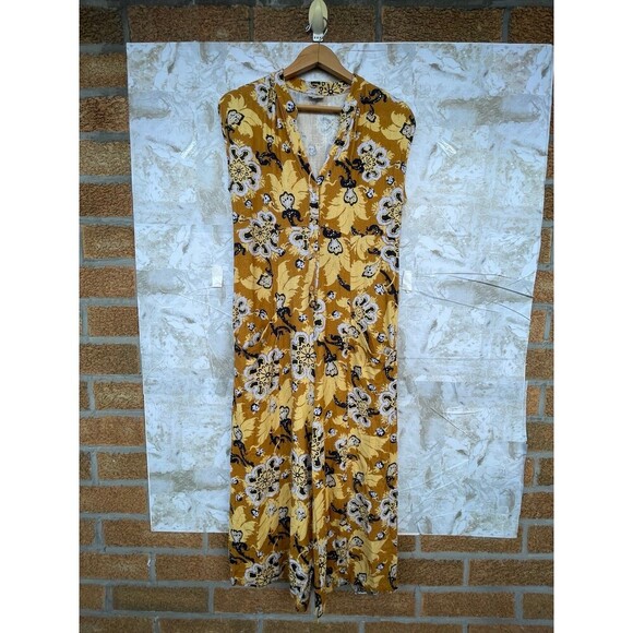 THE ODELLS KAVALA JUMPSUIT - SUNTAN MULTI SIZE MEDIUM - Picture 4 of 12